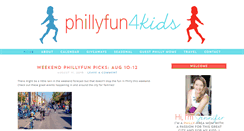 Desktop Screenshot of phillyfun4kids.com